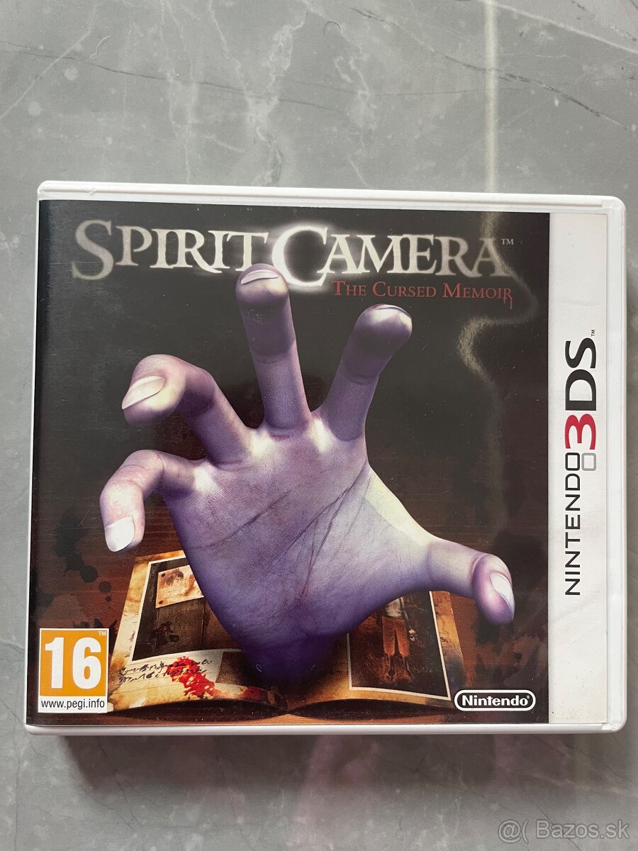 Spirit camera the cursed memoir nintendo 3ds hra