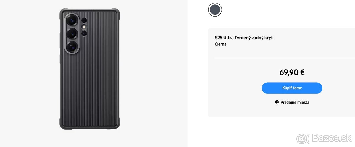 Predám originál kryt/obal na Samsung S25 Ultra