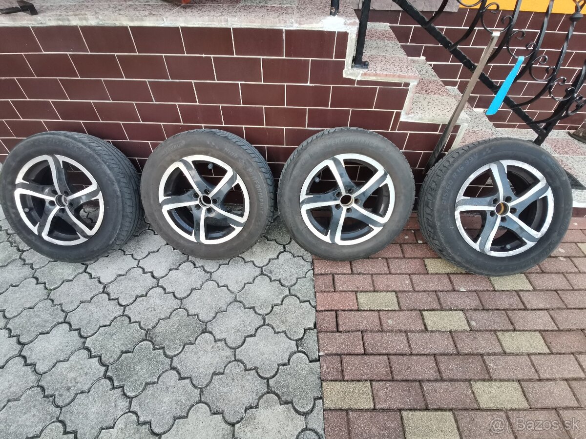 Letné pneumatiky na diskoch