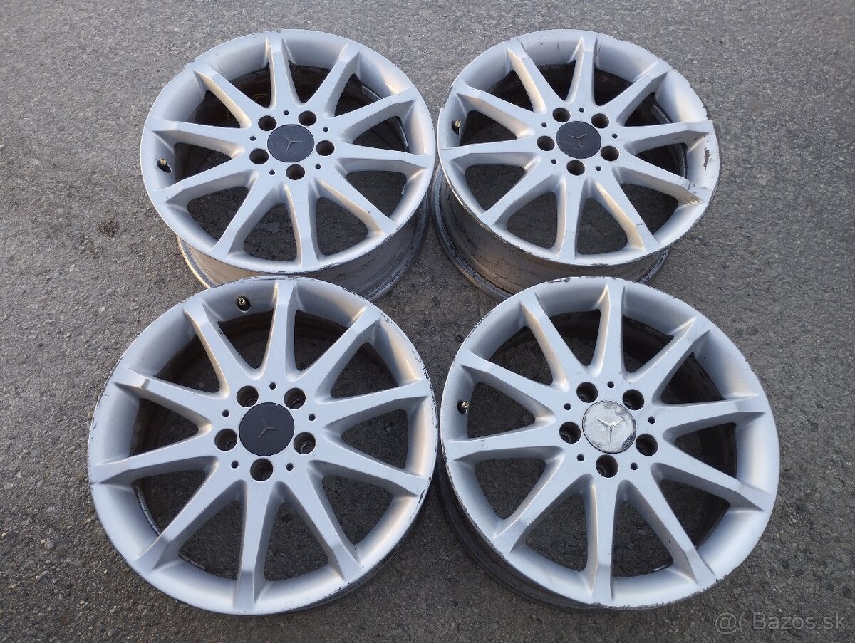 Predám hliníkové disky 17" originál Mercedes