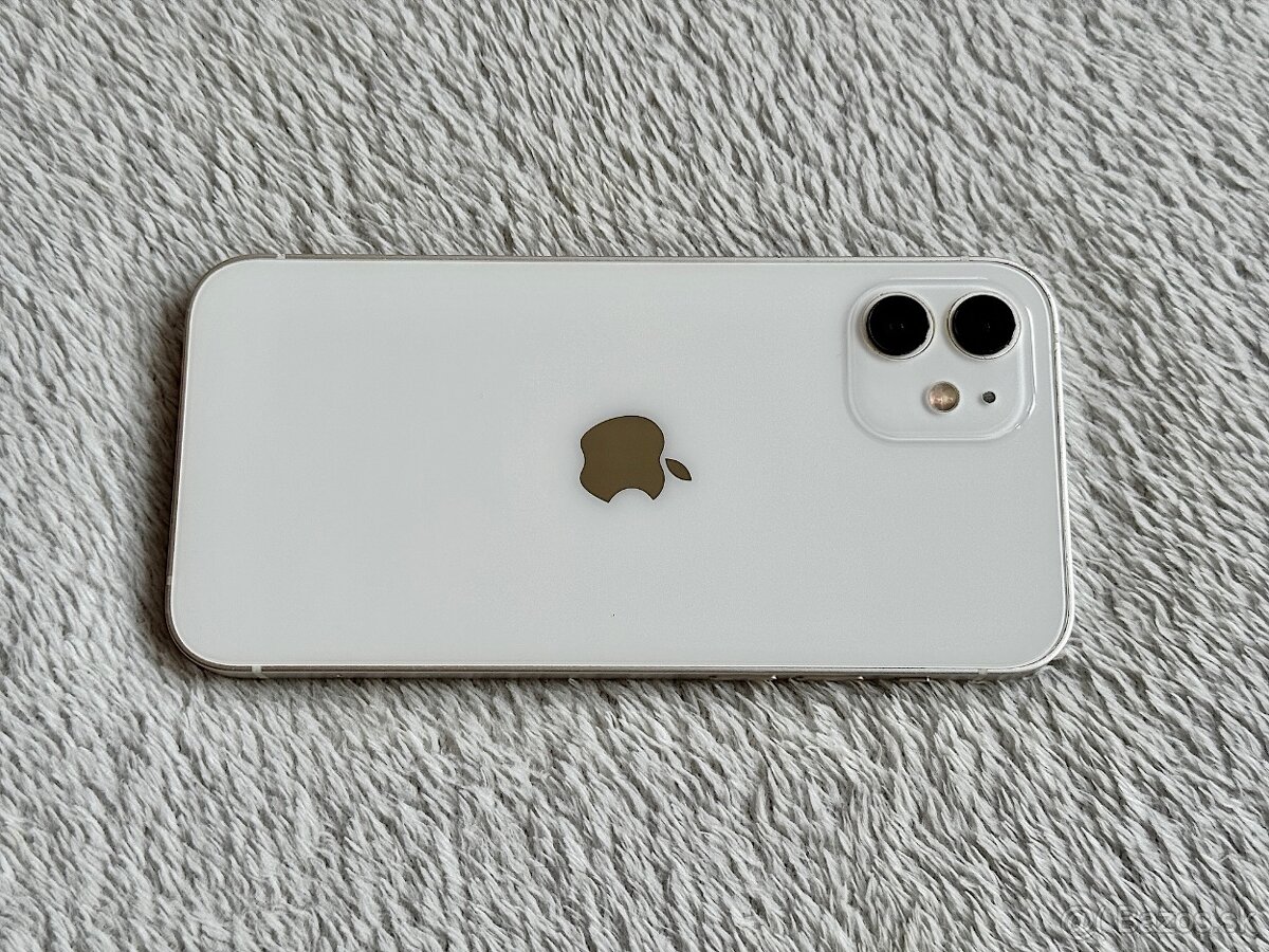 iPhone 12 64GB White, NOVÁ BATERKA
