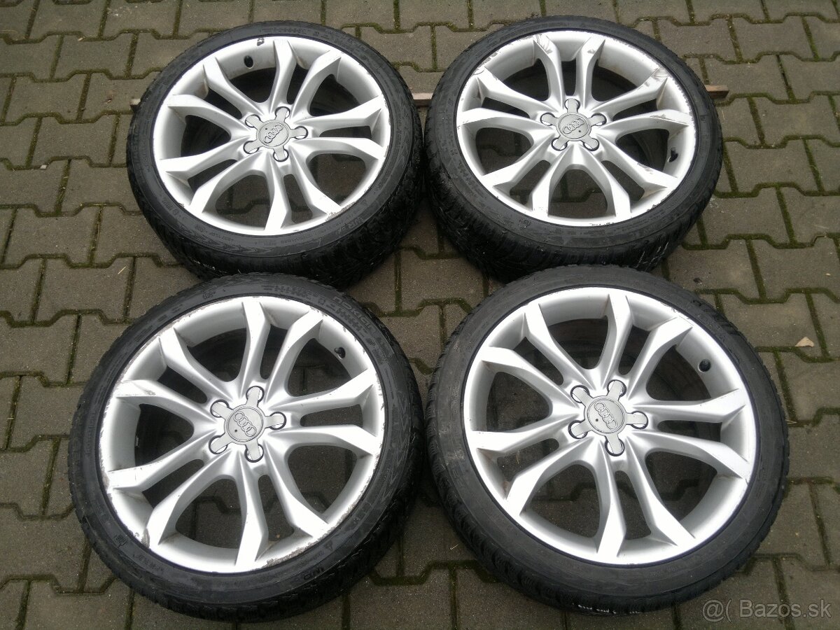 Elektrony Audi A3  5x112 r18, zimne pneu. 225/40 R18