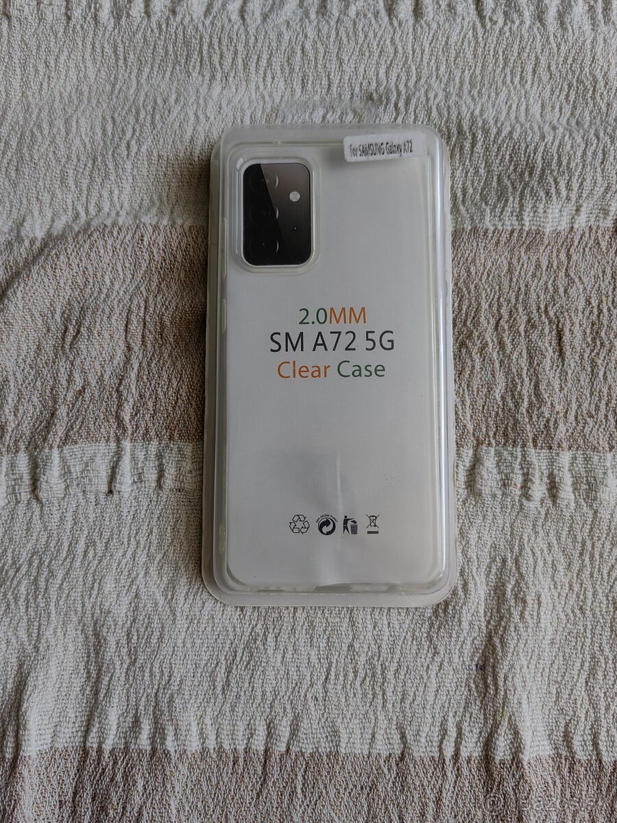 Obal zadný na Samsung a32 5g a A72 priesvitný
