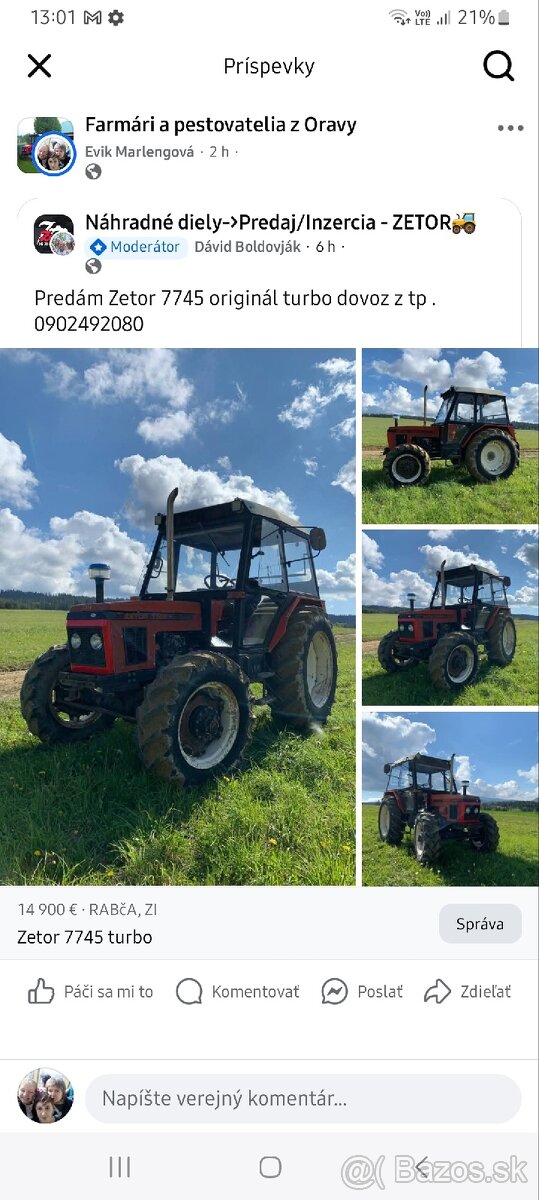 ZETOR 7745 S TURBOM