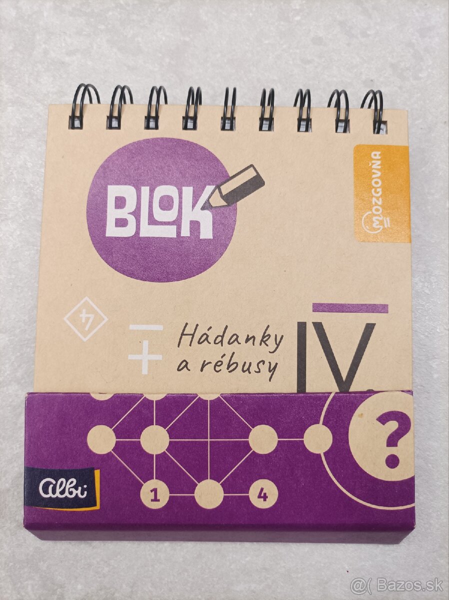 ALBI # Mozgovňa - Blok Hádanky a rébusy IV