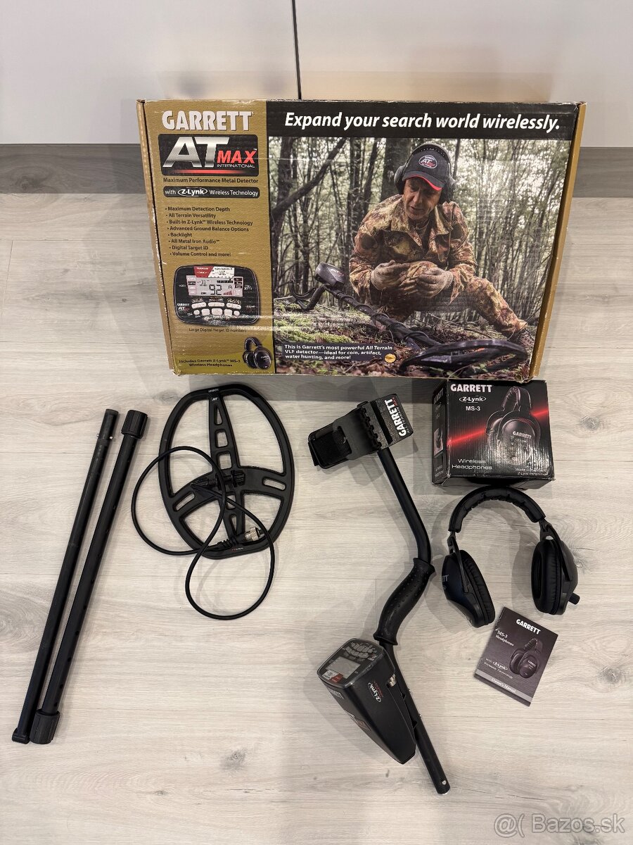 Garrett at Max International detektor kovov metal detector