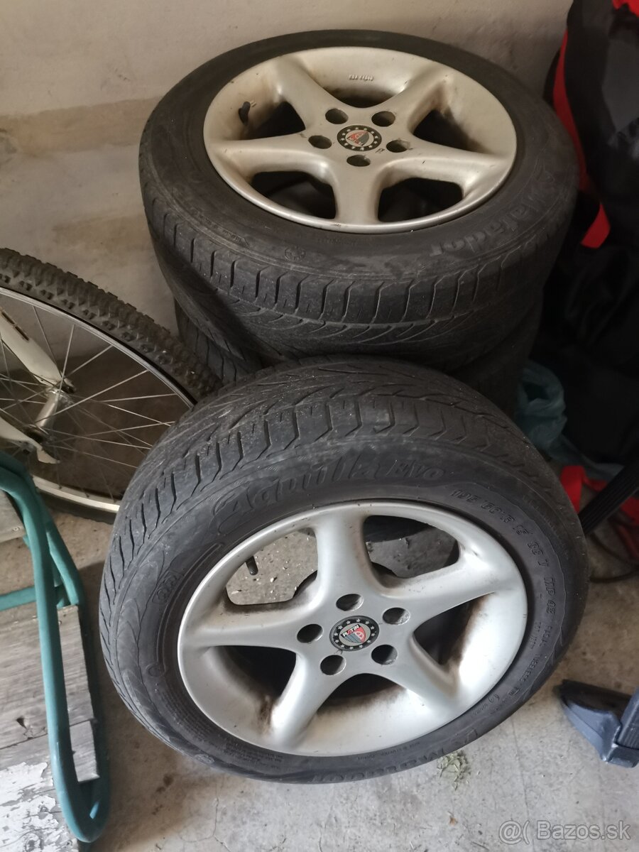 Letné Pneu na diskoch na Opel Astra J
