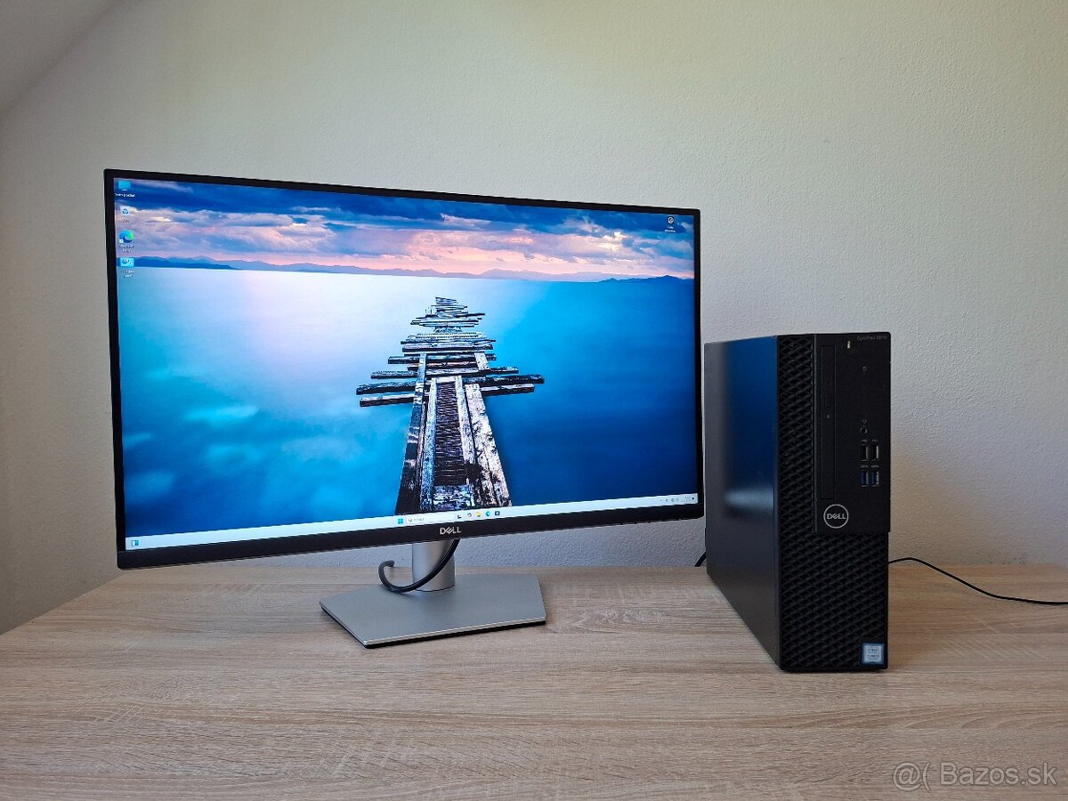 pc dell 4jadro Intel core i3 9100 16gb ddr4/+27LCD DELL QHD
