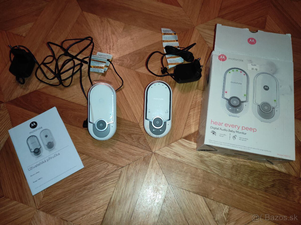 Predám baby monitor Motorola MBP11 audio vysielačka