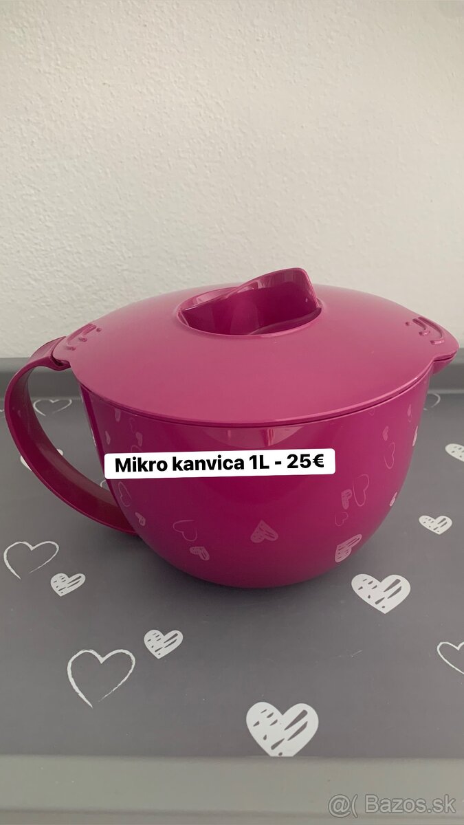 Micro kanvica 1L - Tupperware