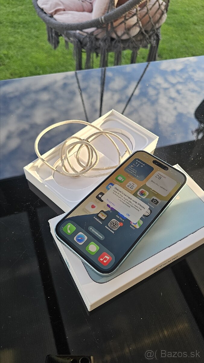 Predám apple Iphone 16, 128gb zeleny
