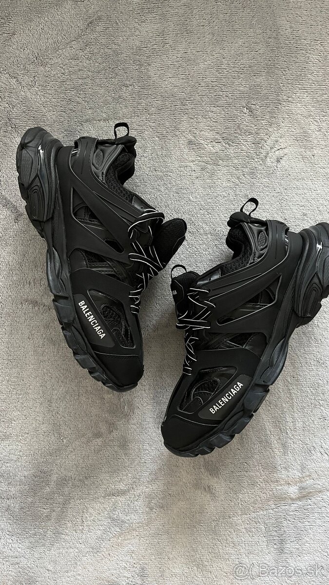Balenciaga track black topanky