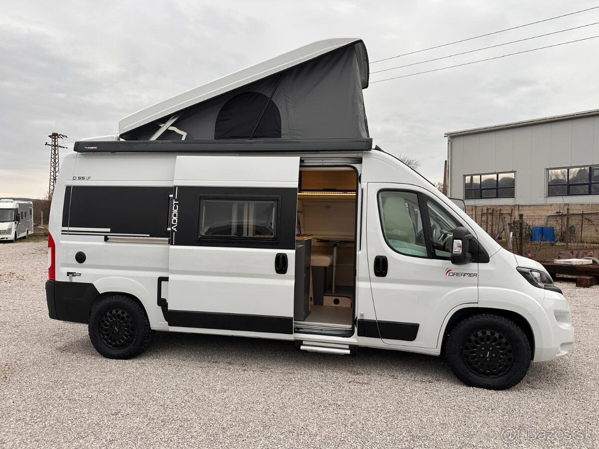 Dreamer D55 UP Klíma, Markíza, Solar, LiFePO4, Menič,Booster