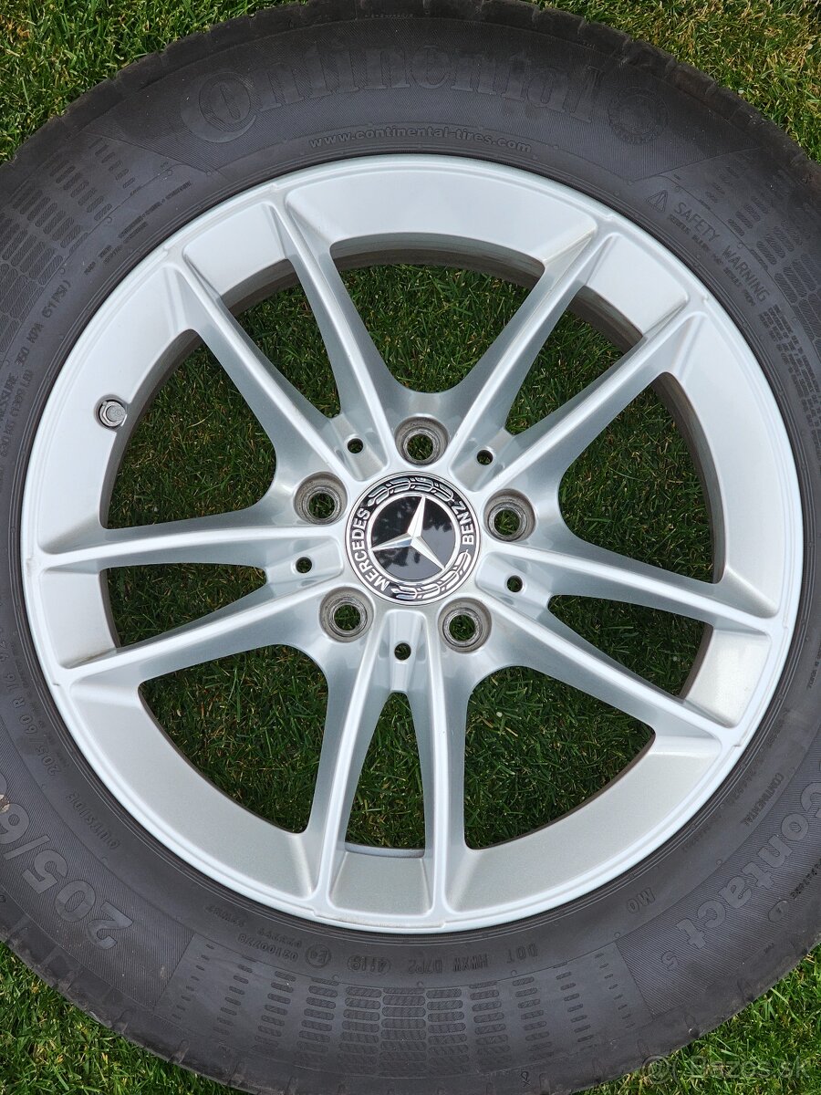 Mercedes 5x112 , 205/60 r16 letné