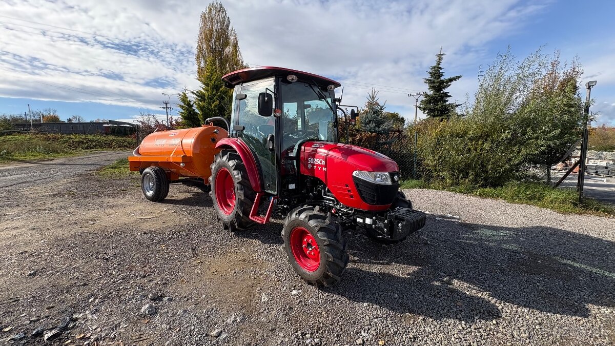 Traktor TYM5025Ch A/T  +fekál s DPH