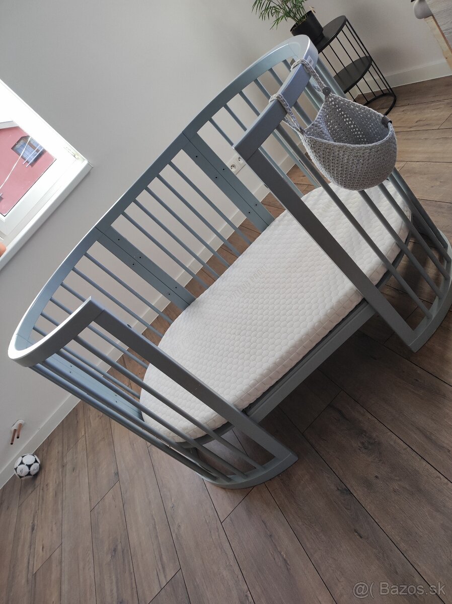 Rastúca postieľka sivá