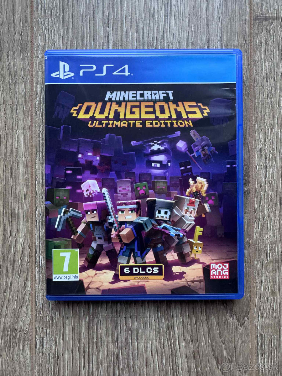 Minecraft Dungeons Ultimate Edition na Playstation 4