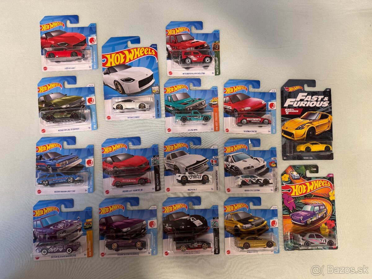 Japonské Hot Wheels