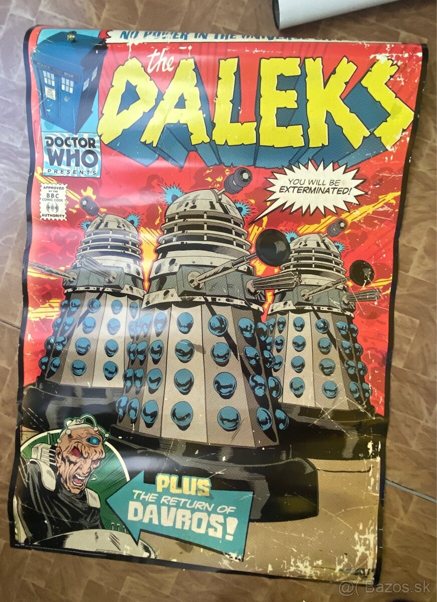 Darujem plagát doctor who