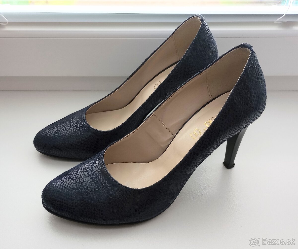 Kožené lodičky - veľ. 37