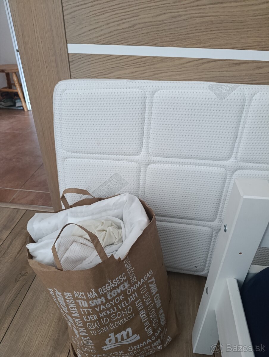 Plachty a chránič na matrac, matrac detský 120x60