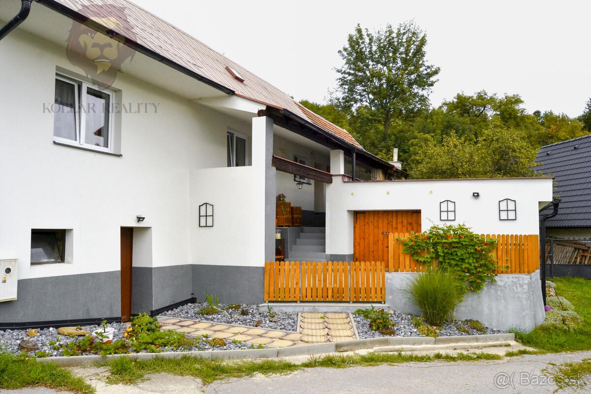 Zrekonštruovaná vidiecka chalupa / rodinný dom na predaj – L