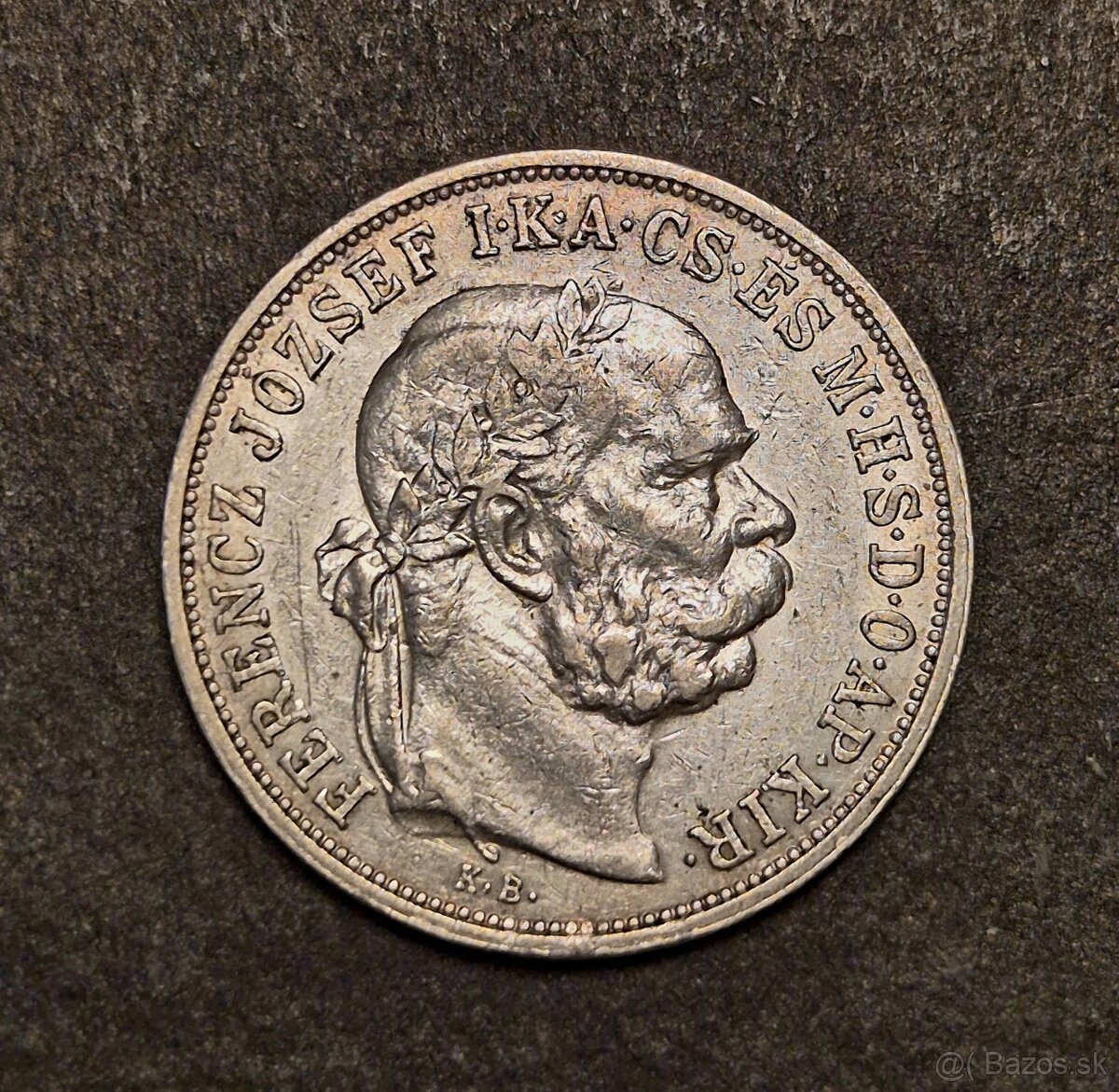5 Koruna 1908 K.B František Jozef I.