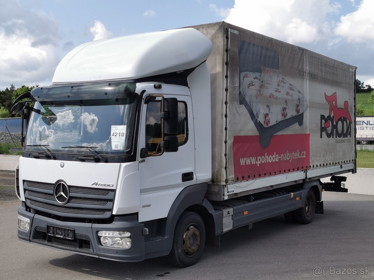 Prodám MERCEDES-BENZ ATEGO 816 EURO 6 valník