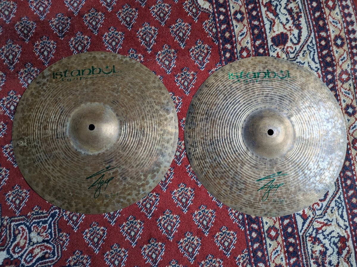 Predám Istanbul Agip signature hi-hat 14'