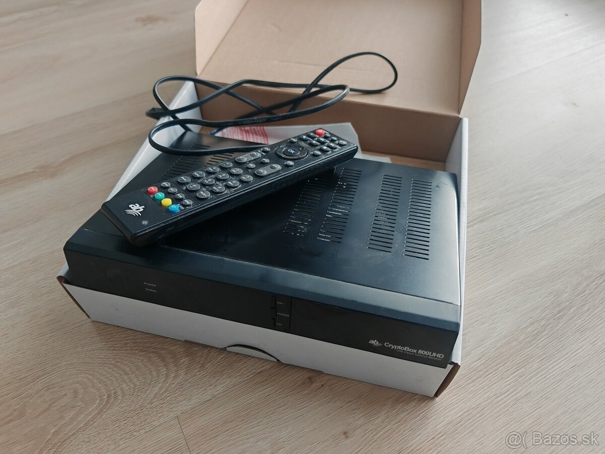 Satelitný prijímač Cryptobox 800UHD