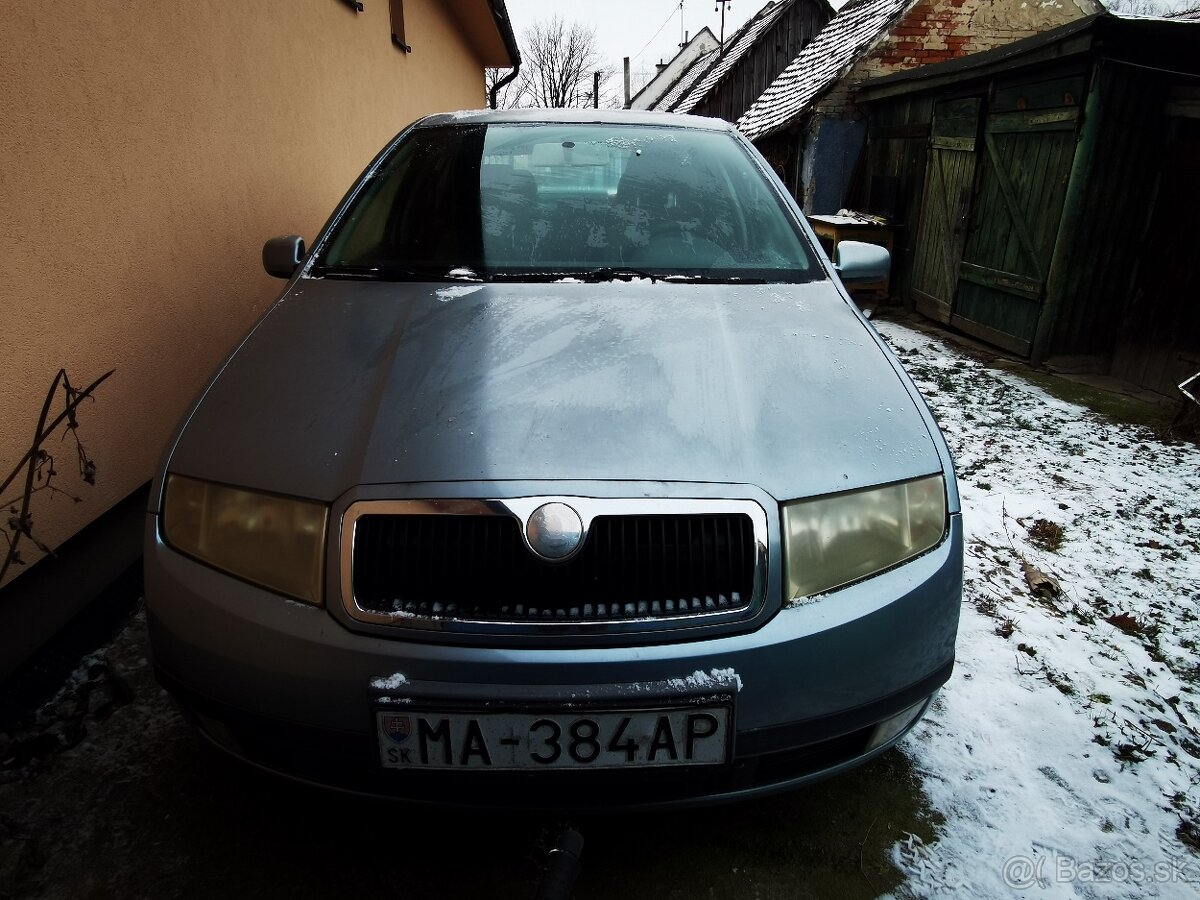 Predám Škoda Fabia 1,4 Mpi.