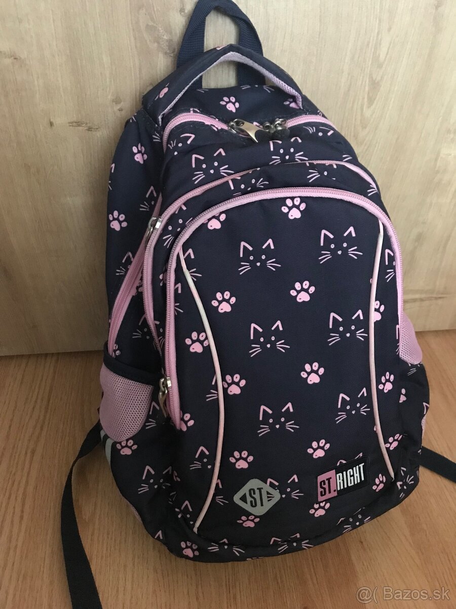 Dievčenský školský batoh