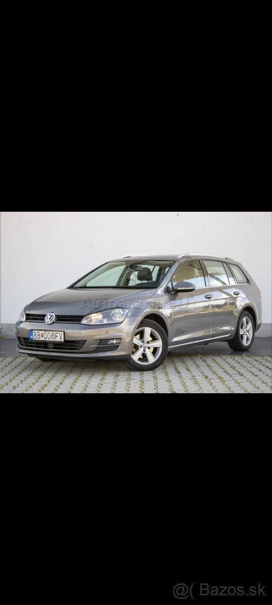 Predam vw golf 7 variant Highline 1,6 tdi 77kw