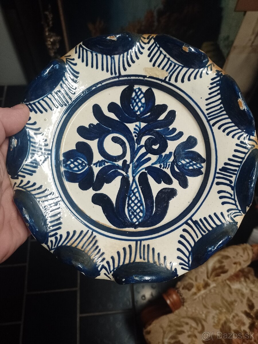 Ručne maľovaný tanier