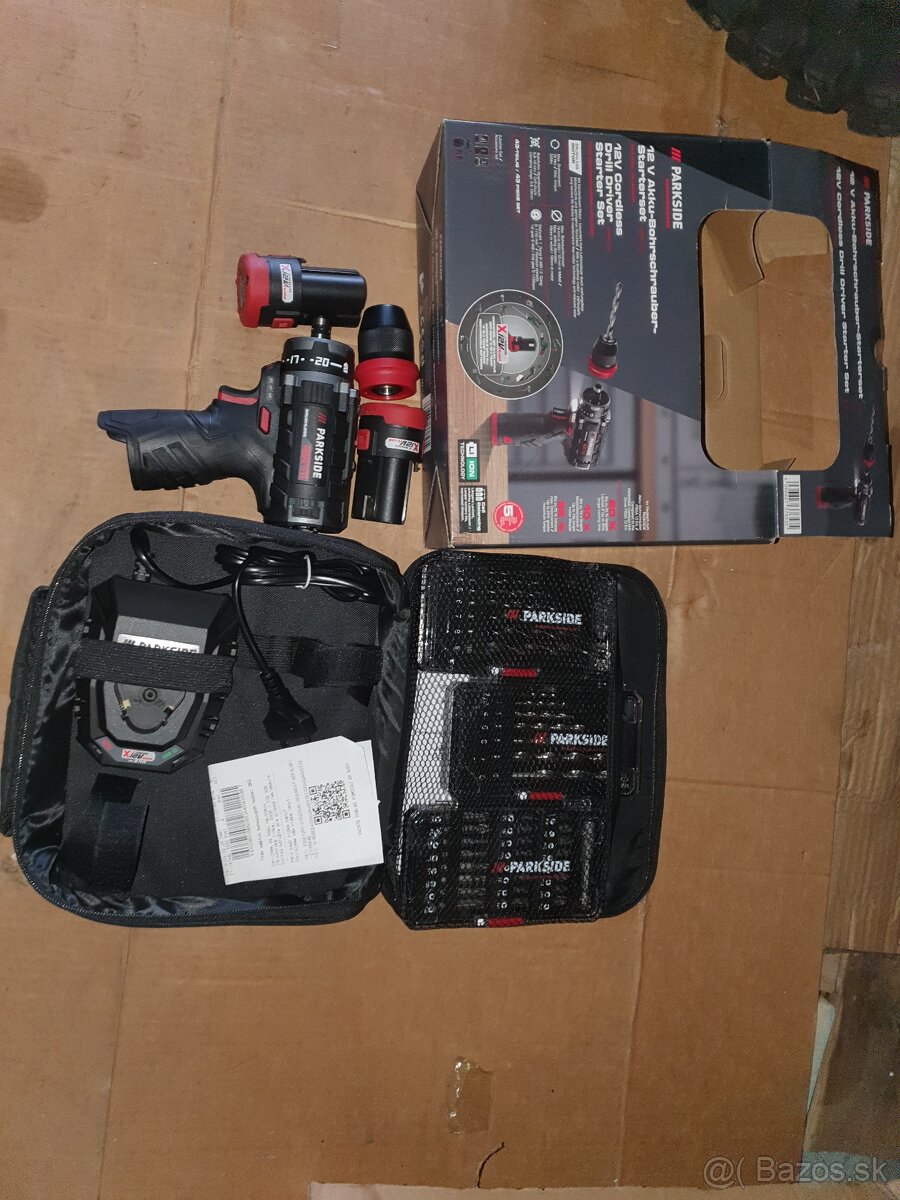 aku vrtacím šroubovákem PBSPA 12 E4