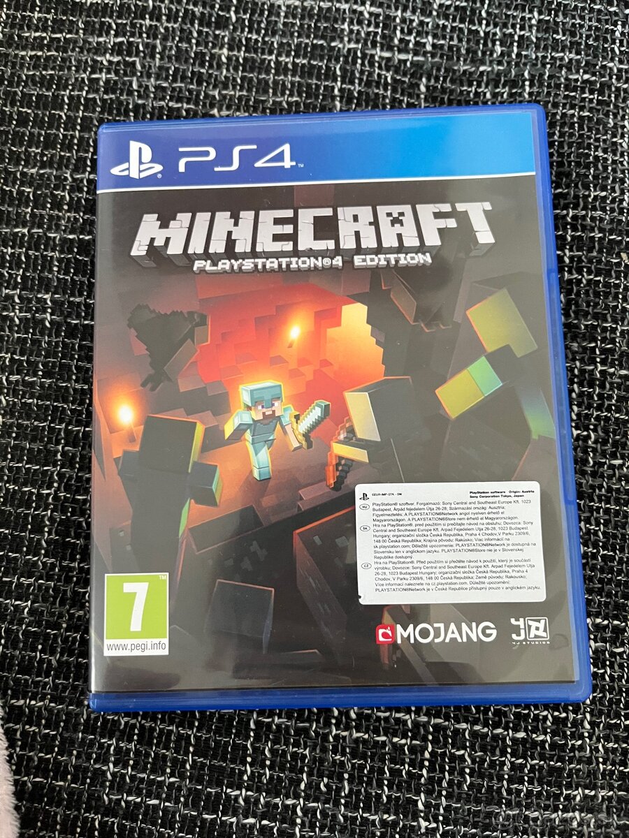 Predávam hru na ps 4 minecraft