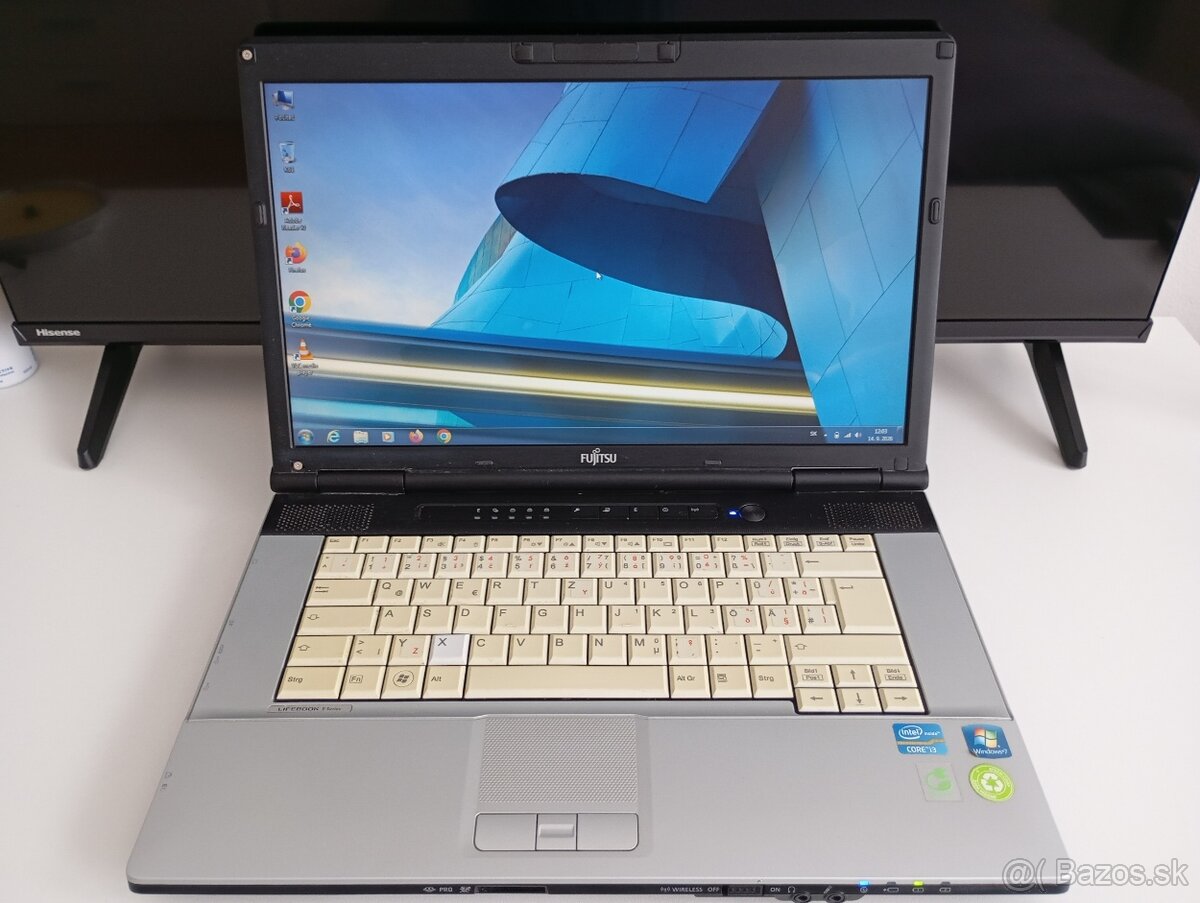 Fujitsu lifebook e751 + Intel core i3 + 4gb ram + RS232