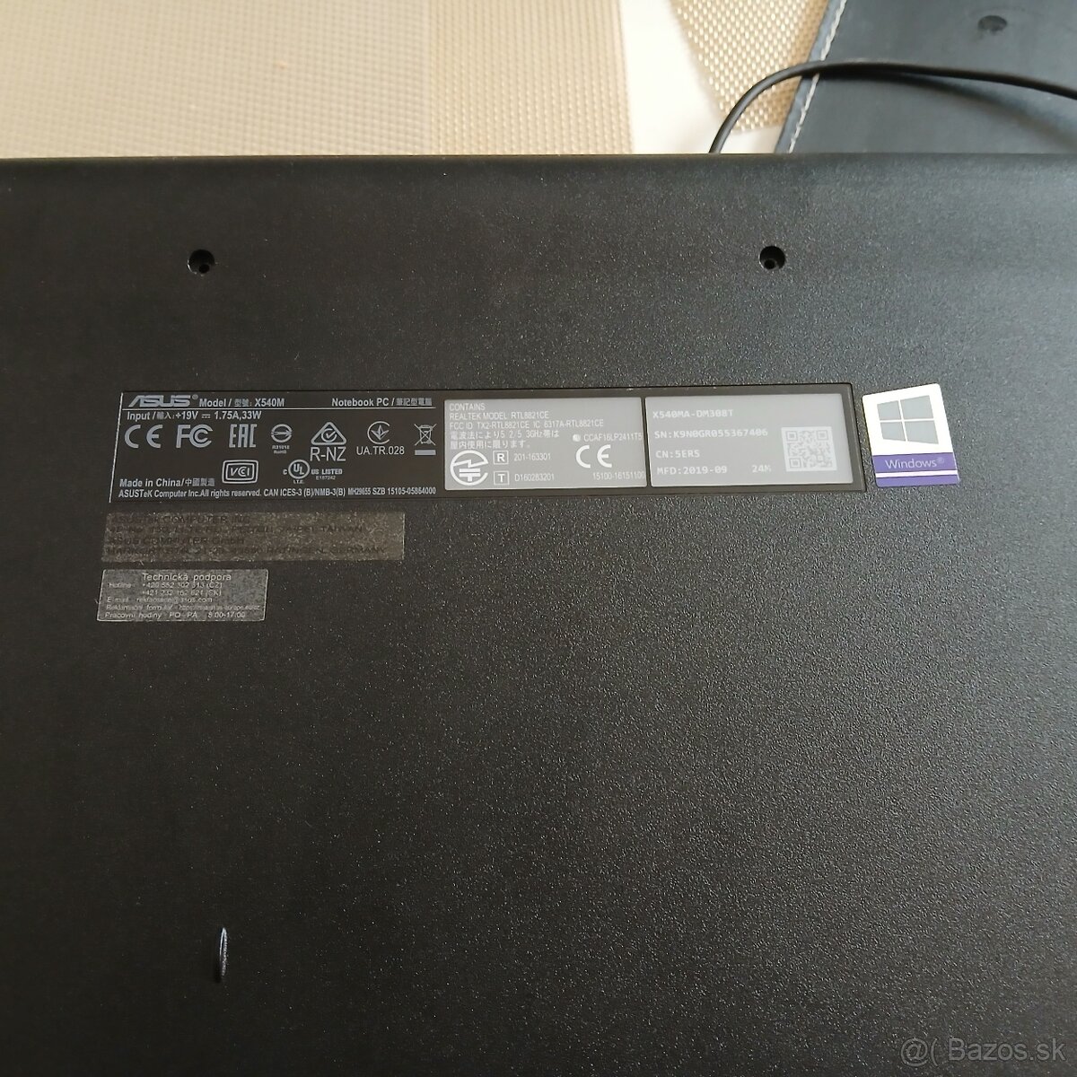 Asusx540MA DM308T