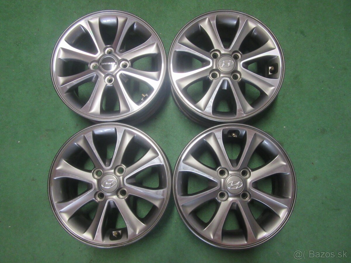R14 hlinikove disky HYUNDAI i10 rozteč 4x100 ET47