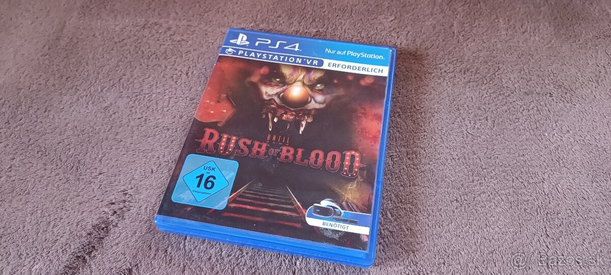 Until dawn rush of blood pre ps4