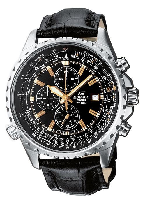 Casio Edifice EF-527L-1AVEF pánské hodinky, pásek pravá kůže