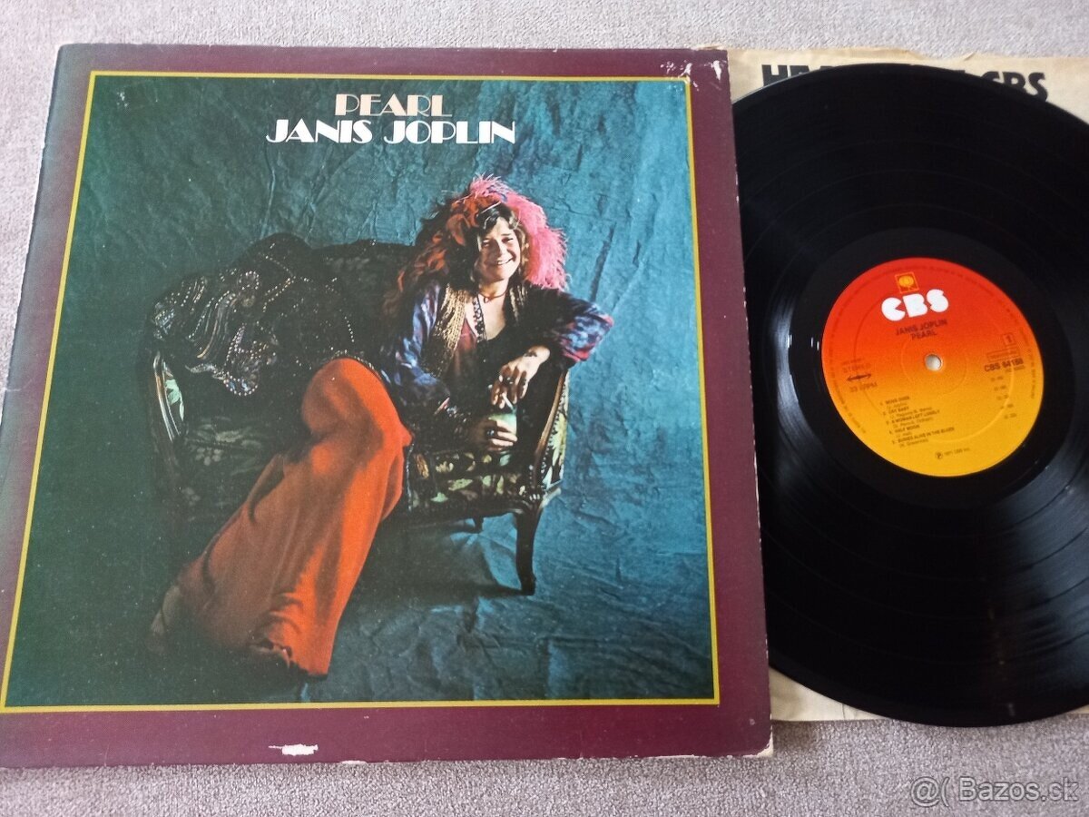 Janis JOPLIN „Pearl „ /CBS 1971/inc.Mercedes Benz,Move over,