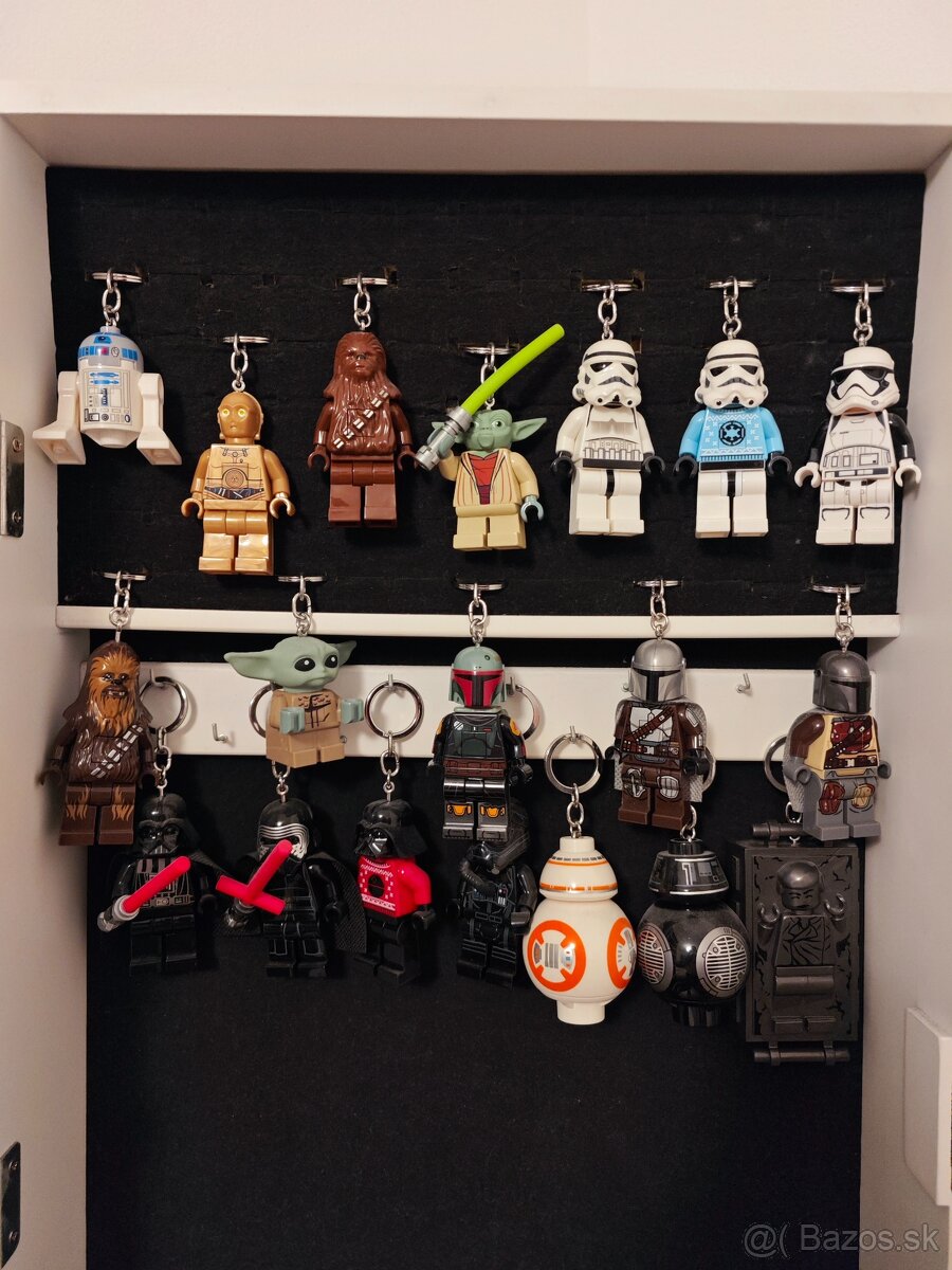 STAR WARS LED kľúčenky