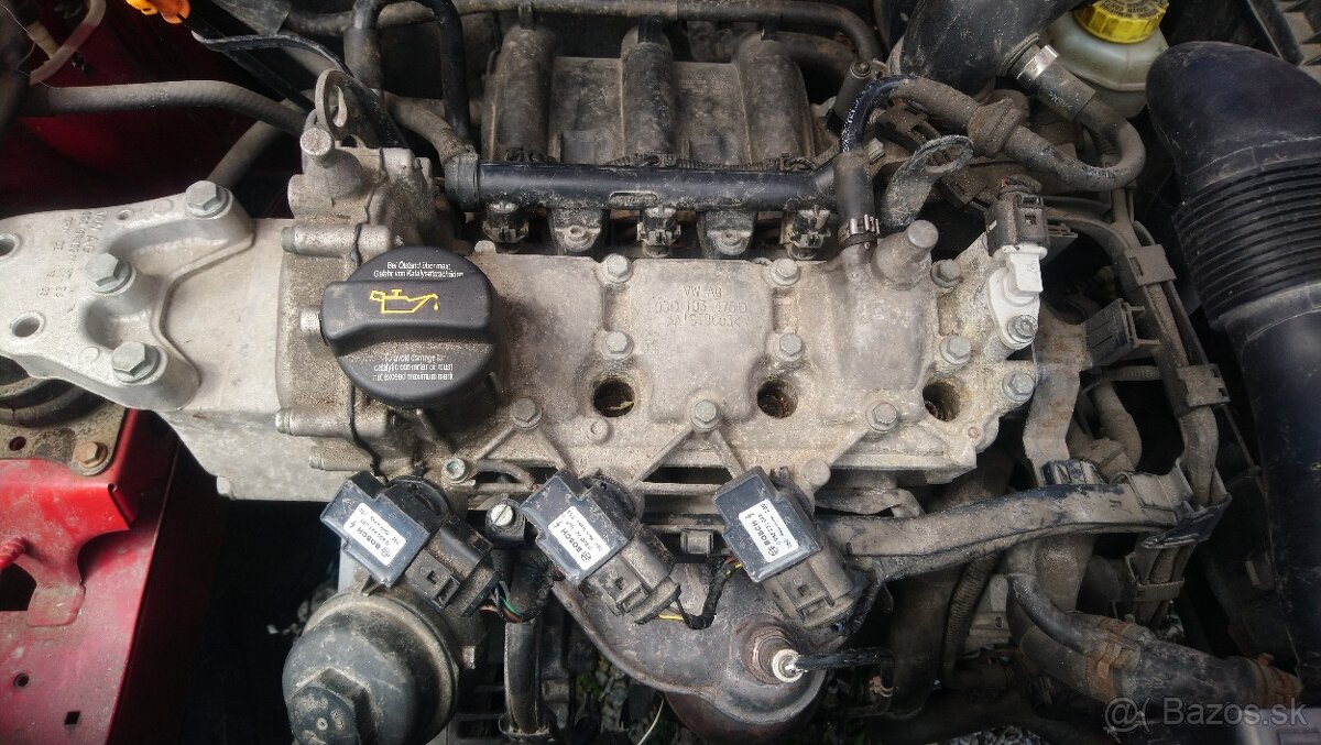 Predám kompletný motor škoda fabia 1.2 htp 6 ventil