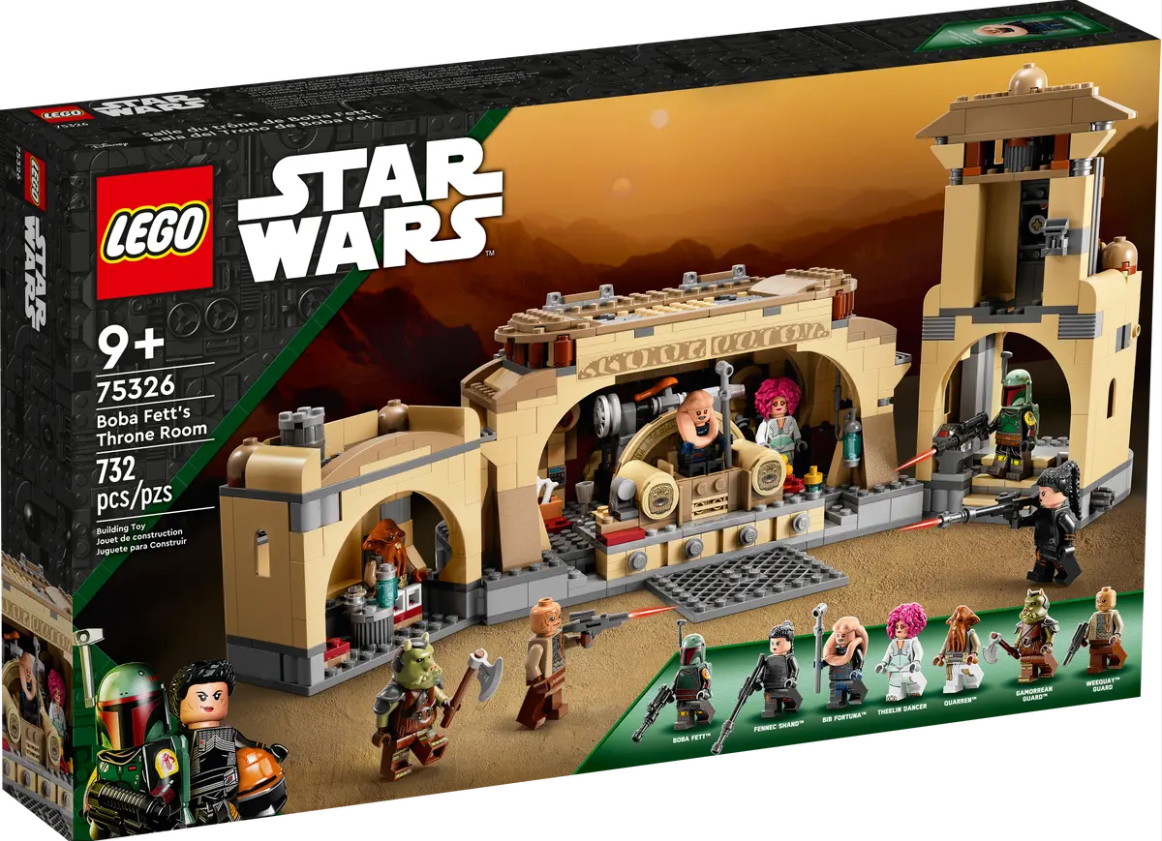 Lego Trónna sieň Boby Fetta 75326