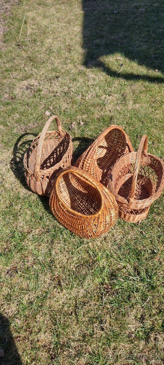 Predám prútené košíky