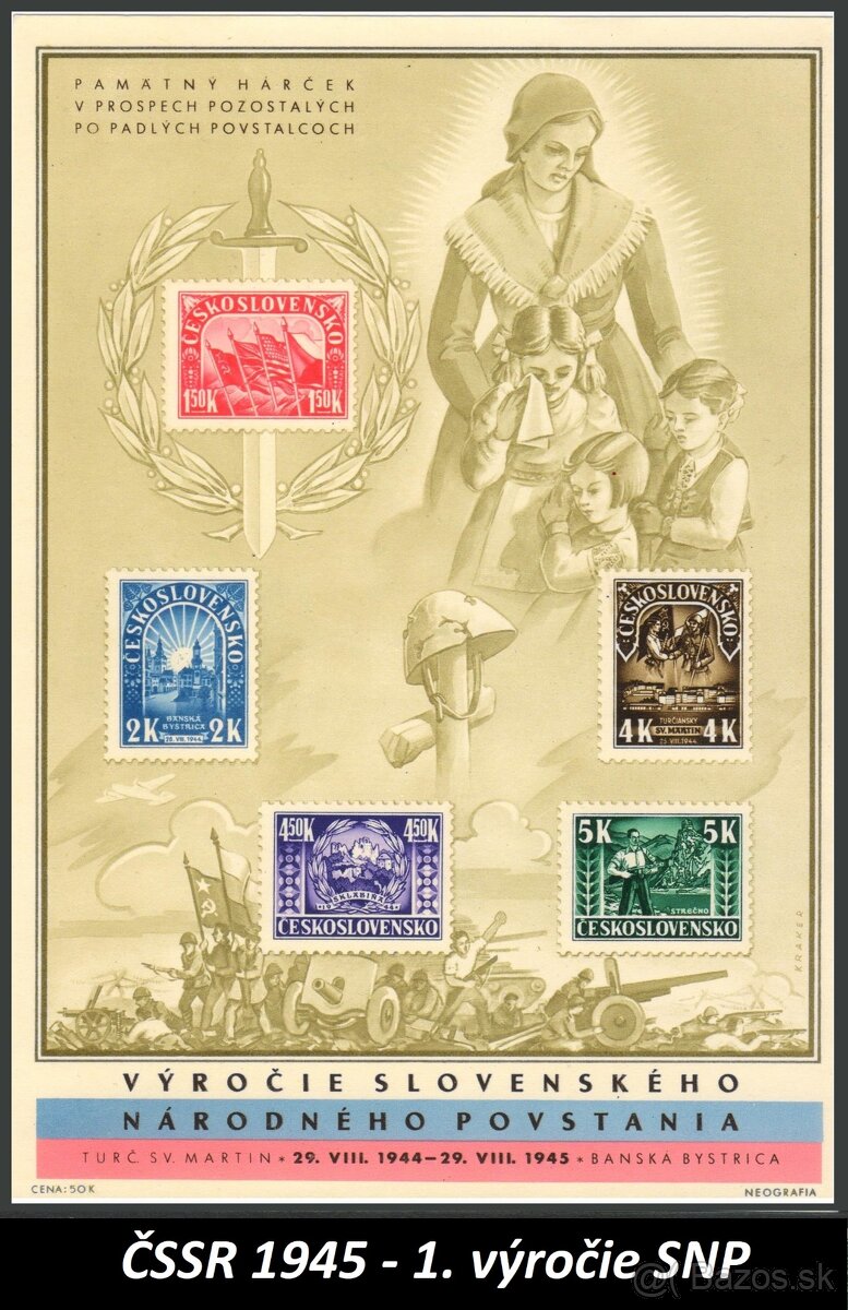 Poštové známky, filatelia: Vzácnejšie archy, bloky a aršíky