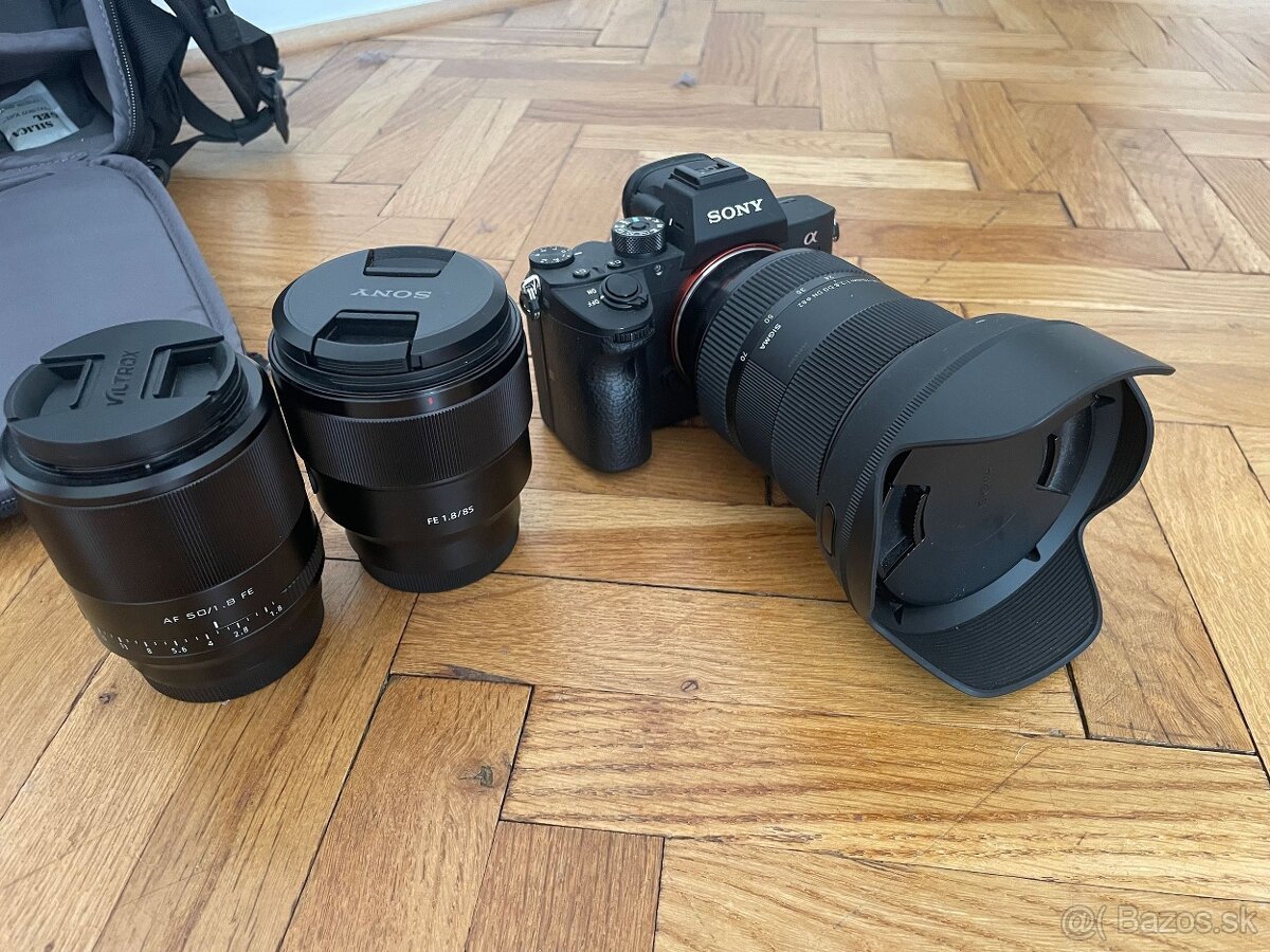 Sony A7R IIIA + príslušenstvo