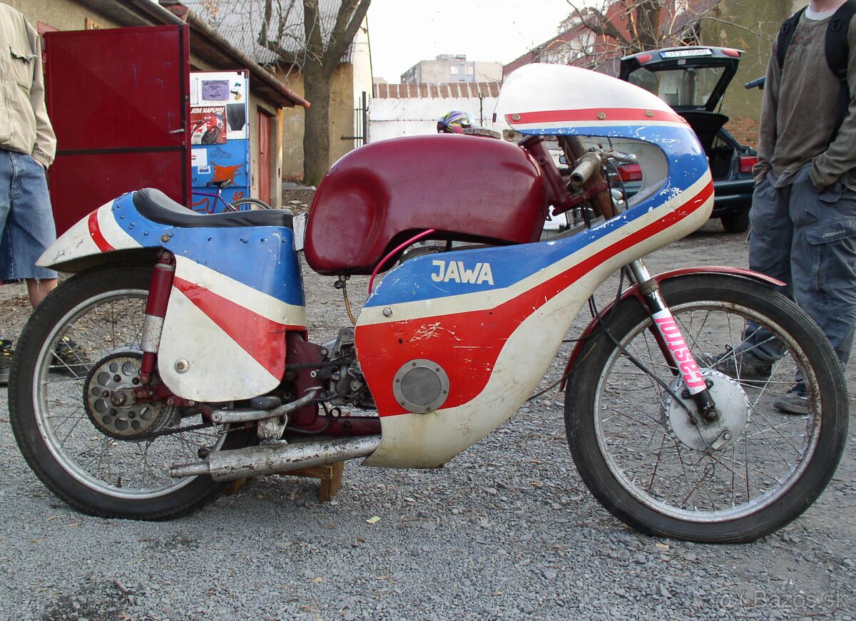 Motocykl čz jawa závodní