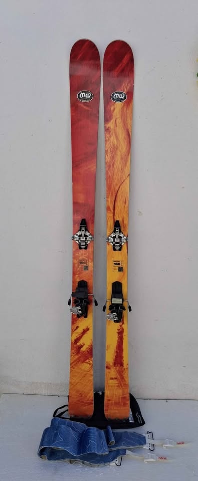 Skialpový set Moutains Wave 166cm
